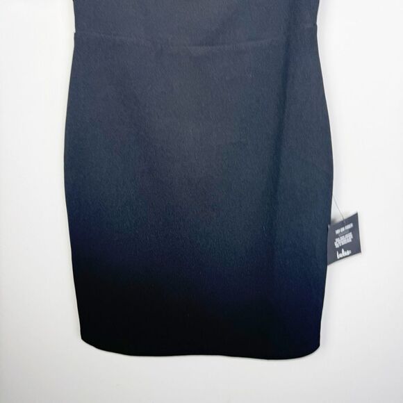 LULU’S | NEW Cheers To This Black Off the Shoulder Bodycon Dress Women’s Size M - Picture 6 of 10